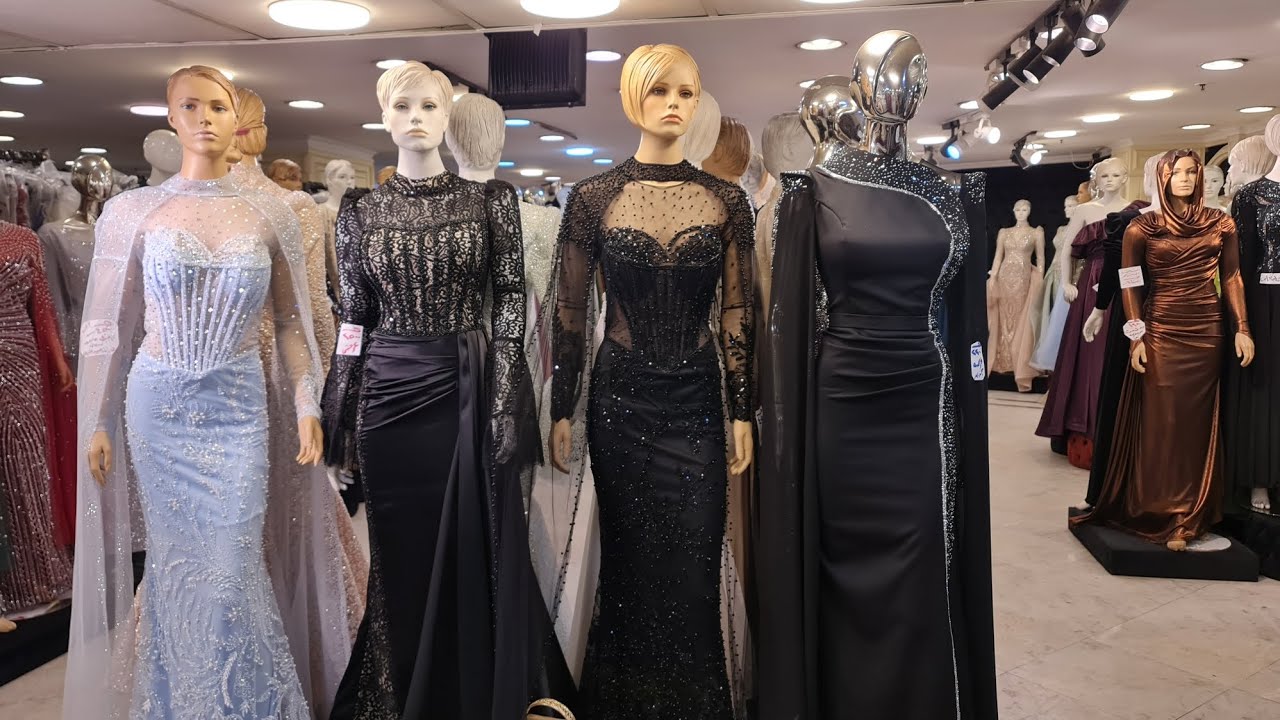 جولة فى العمدة كينج دريس مول أركاديا فساتين سواريه 2024 بسعر الجملة ب299مقاسات ل120ك