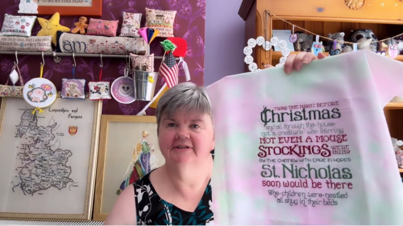 Flosstube 96: Lots of Stitching and Stash!