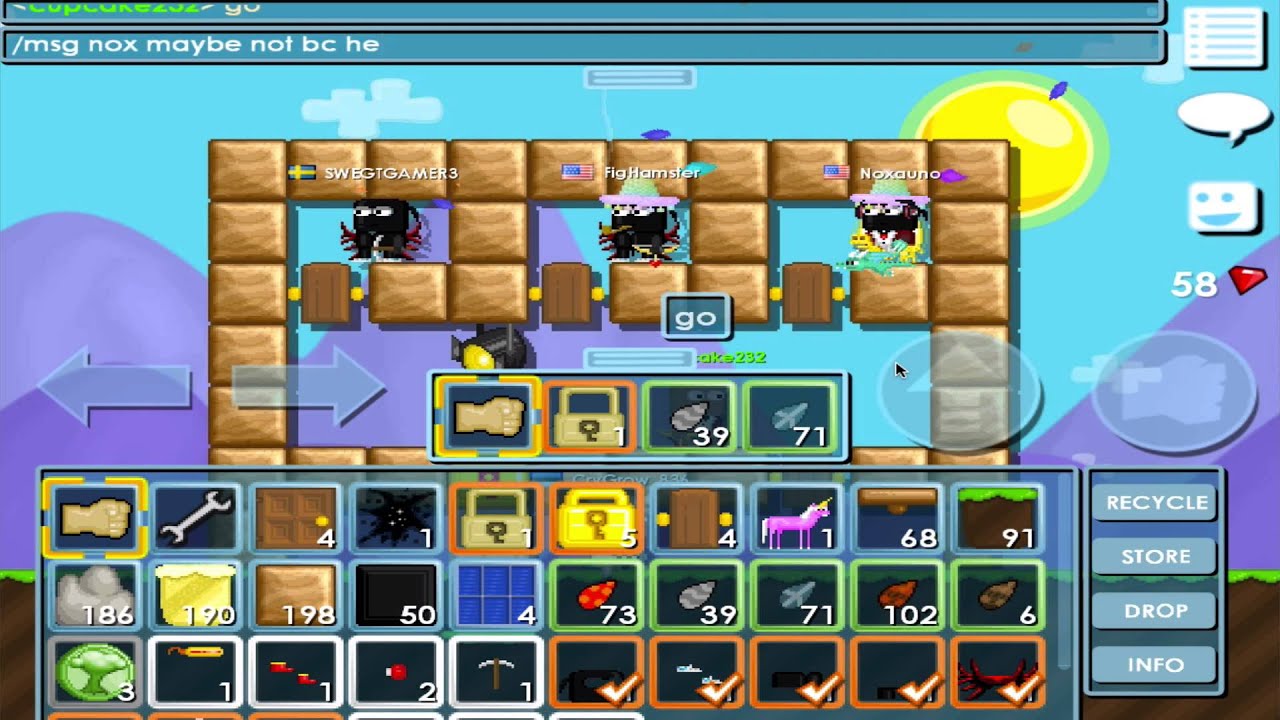 Growtopia Drop Game Fail #1