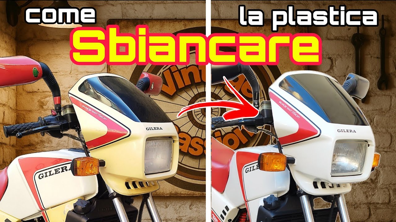 Gilera RV 125 : Come ho Sbiancato le Plastiche ingiallite e Sistemato tutti i Dettagli!