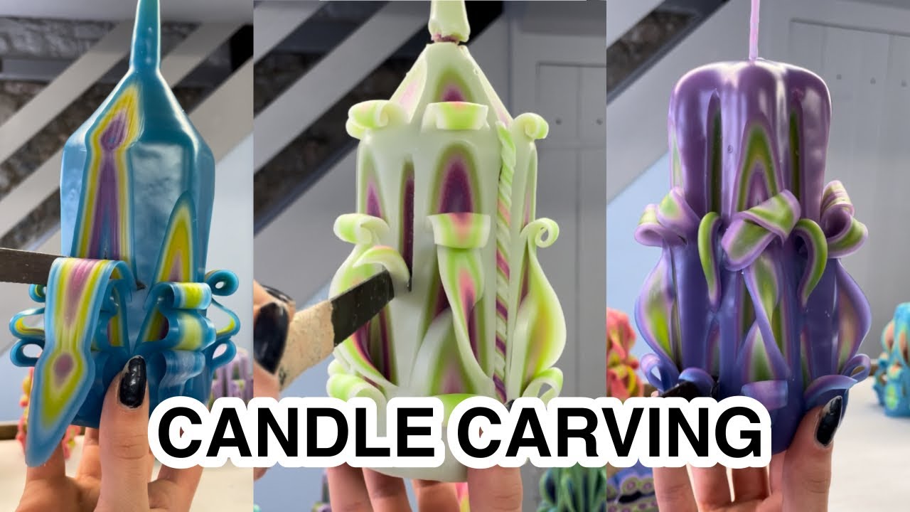 carving candles :))