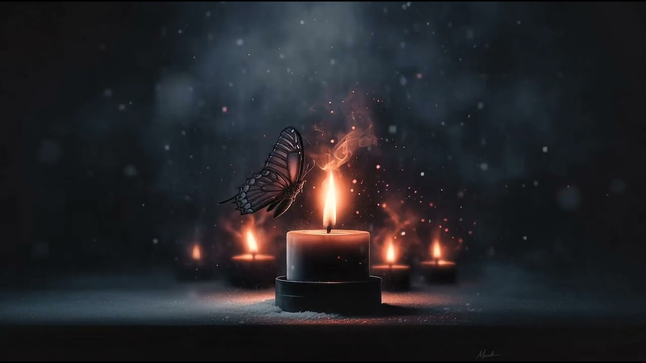 Noctis Flame &ndash; Velvet Shadows (Atmospheric Visualizer | Symphonic Metal | Dark Gothic Metal)