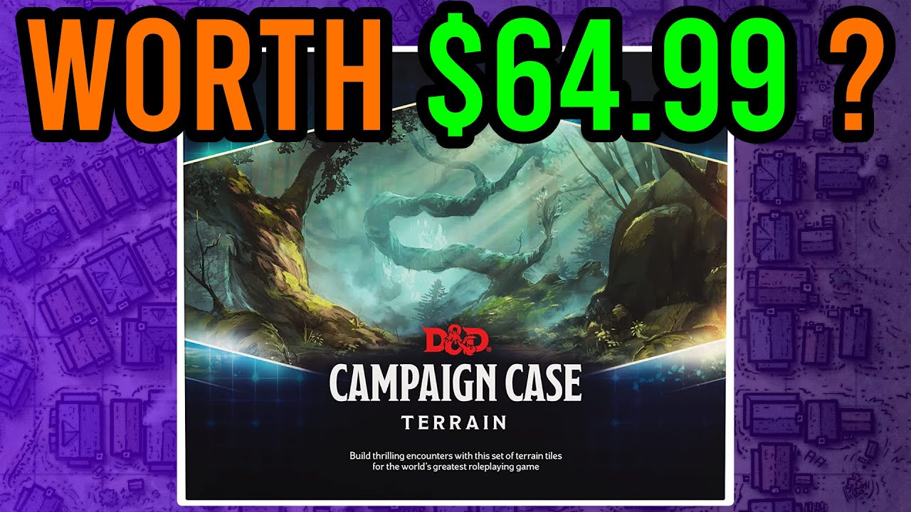 D&D Campaign Case: Terrain Unboxing and Brutally Honest Review