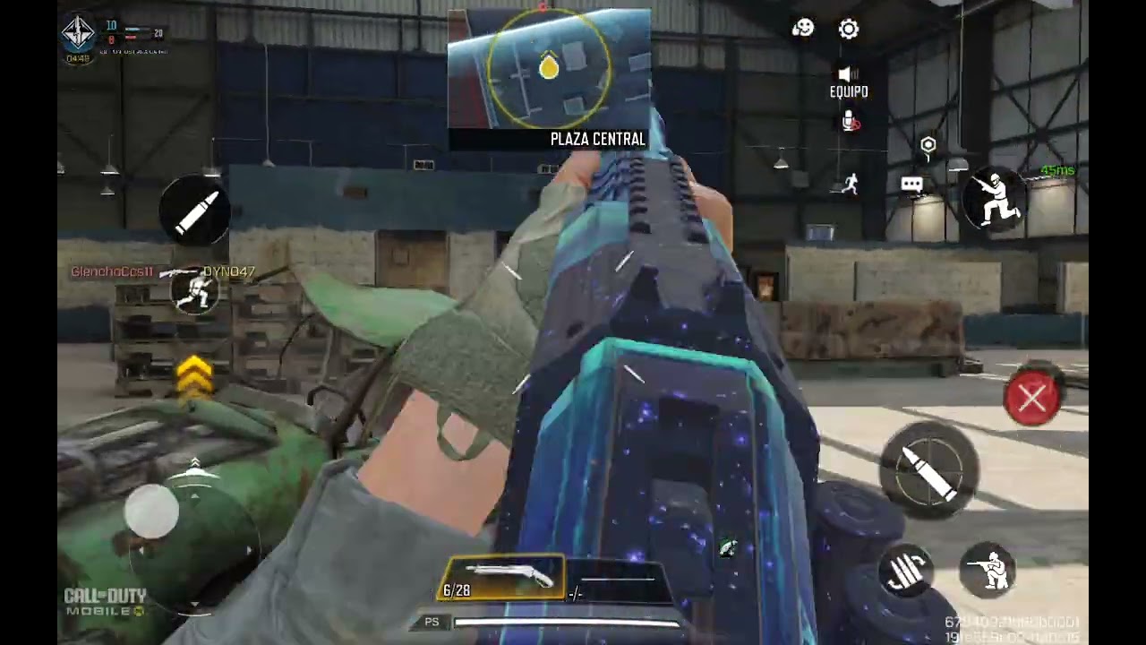 Jugando PVP con un random