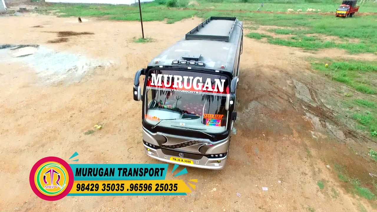 Murugan Transport Bhavani DJ Laser lighting in New Bus
