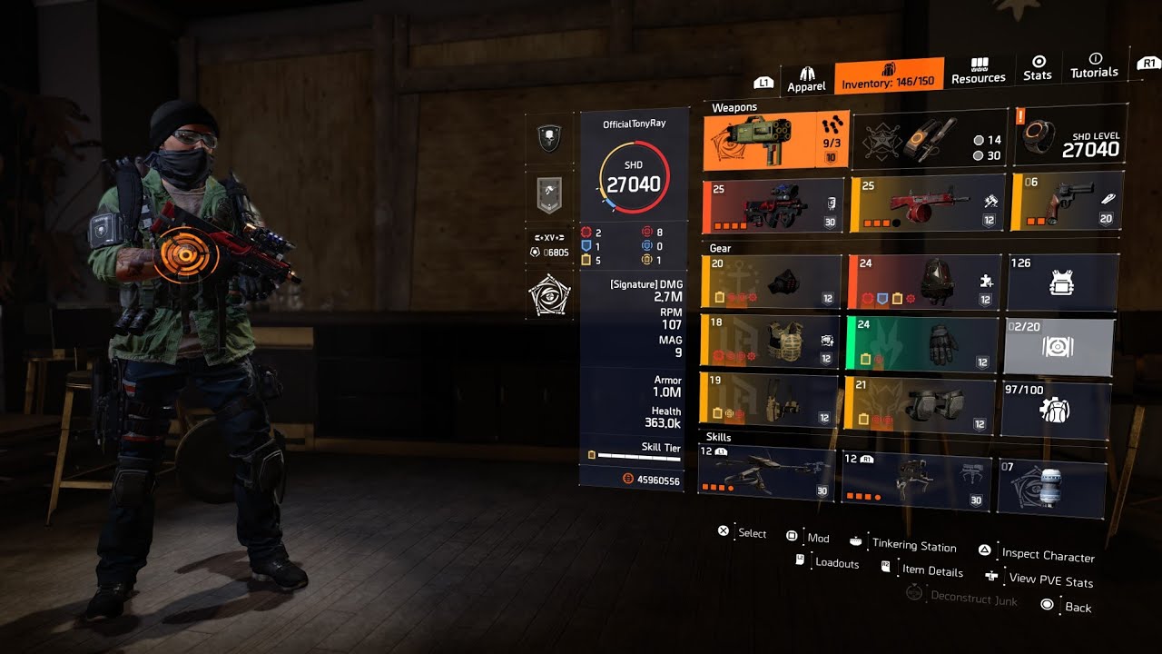 The Division 2 Hybrid Perfect Obliterate NinjaBike Build