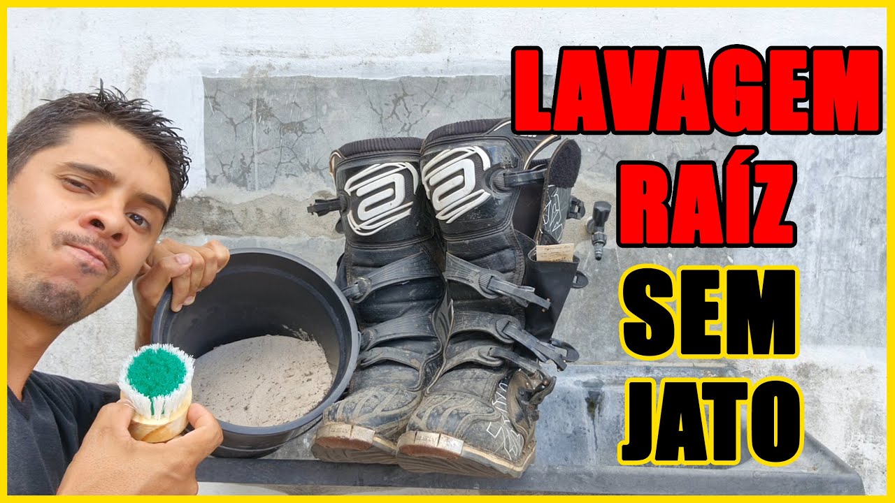 A LAVAGEM IDEAL PARA SUA BOTA DE TRILHA OU OFFROAD!