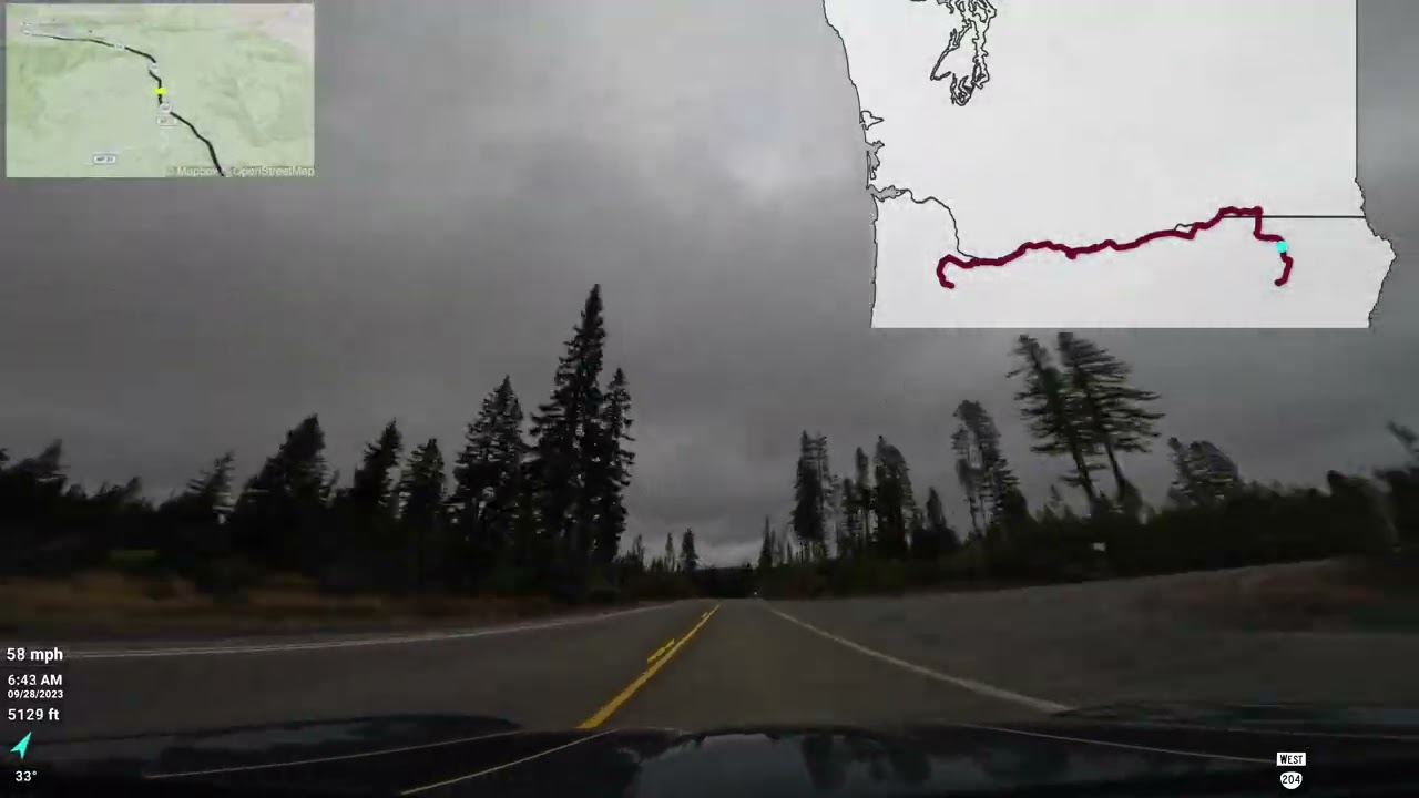 Day 05 La Grande, OR - Newberg, OR - w Data