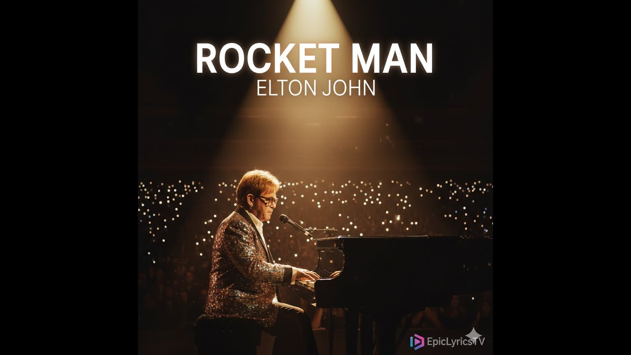 Elton John – Rocket Man | Full Lyrics Video | EpicLyricsTV