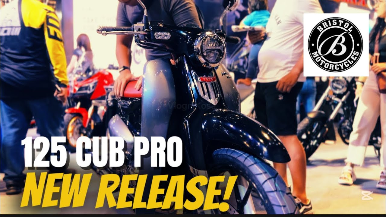 New Release 2025 Bristol Inspired by Honda Classic Cub Motorcycle Specs and Price