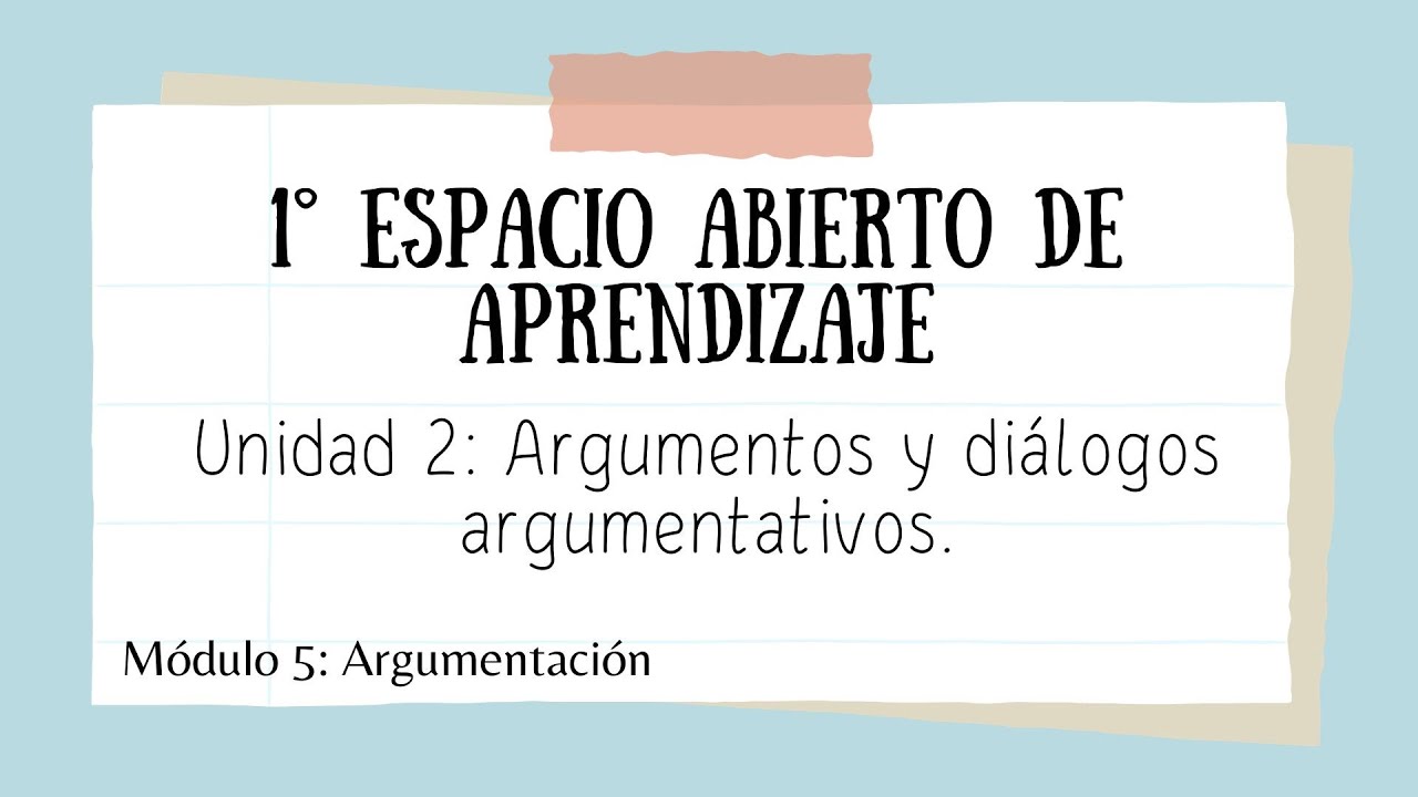 😊 1° Espacio Abierto Unidad 2 Miércoles 6:00 p.m. 🧑‍🦱