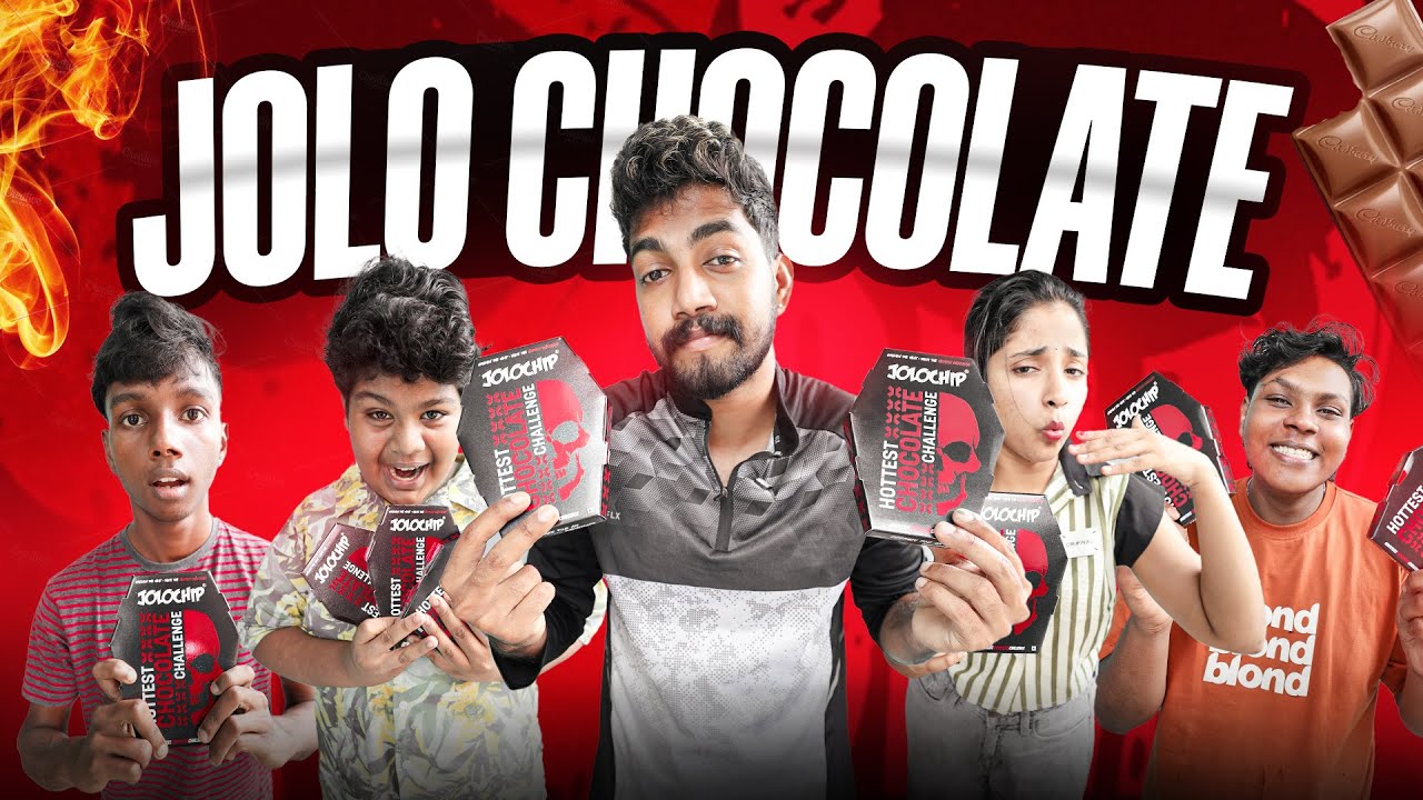 CHOCOLATE JOLO CHIP CHALLENGE😱🤯