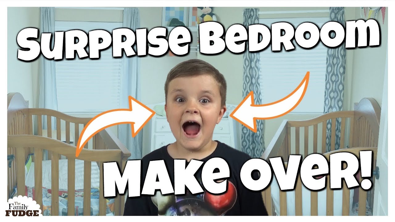 KIDS SURPRISE BEDROOM MAKEOVER! || KIDS REACTIONS 😀