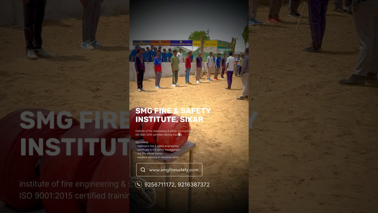 Fire and safety training activities Sikar Rajasthan #ytshorts #youtubeshorts #viralshort #viral