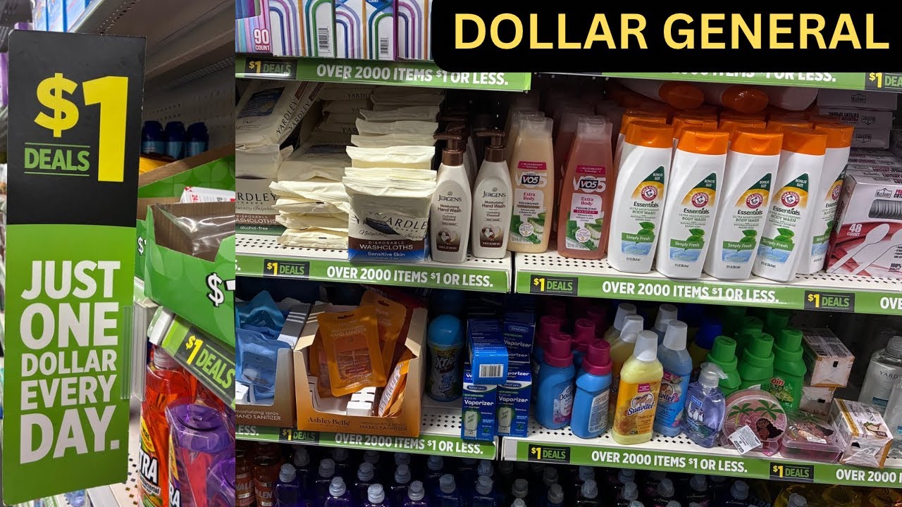 Что нового в Dollar General? Скидки за 1 доллар, которых нет в Dollar Tree? #dollargeneral
