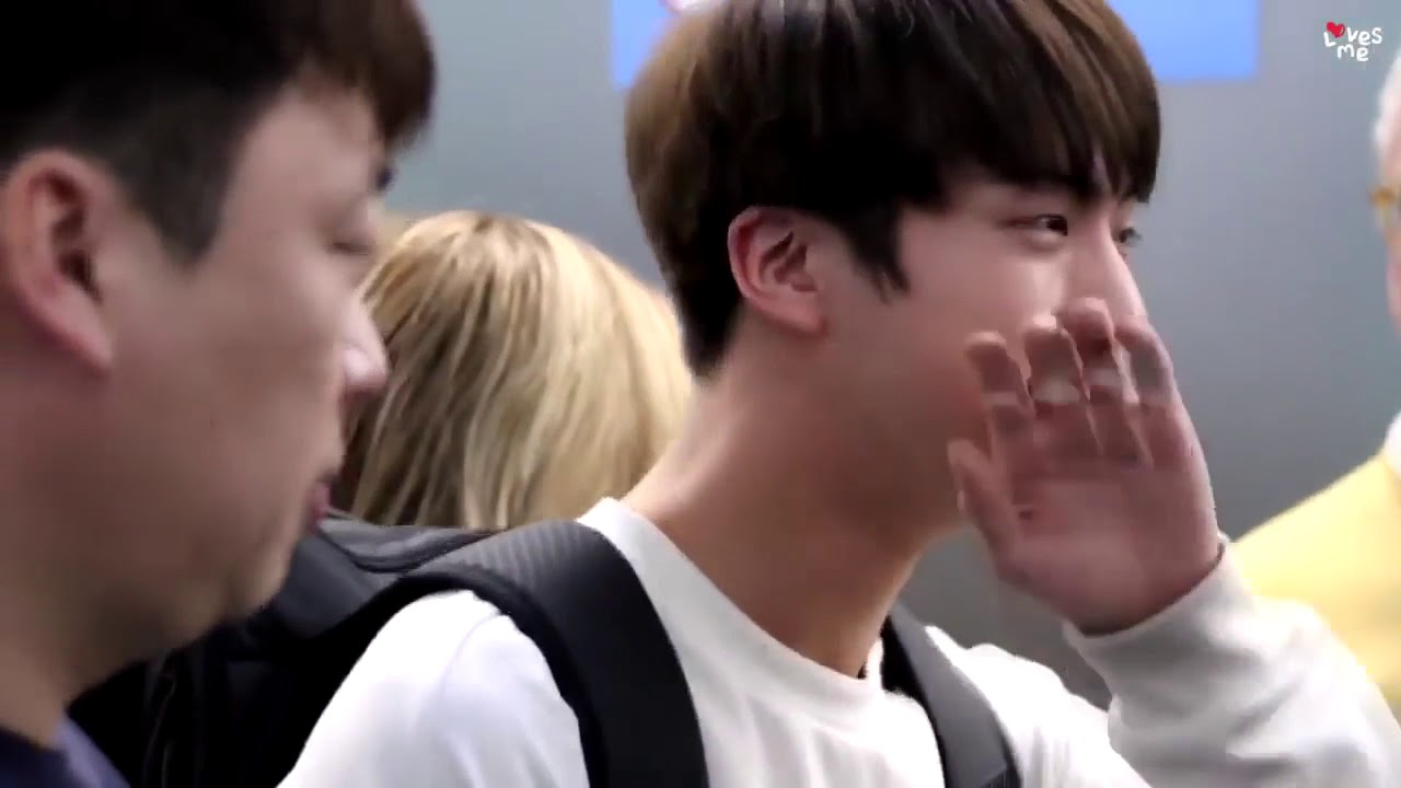 [BTS JIN]ジンニムの照れる所超可愛い😍😍😍😍