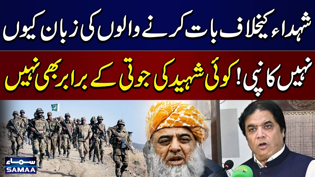 Maulana Fazl's Remarks | Hanif Abbasi Slams Critics of Martyrs in Fiery Statement