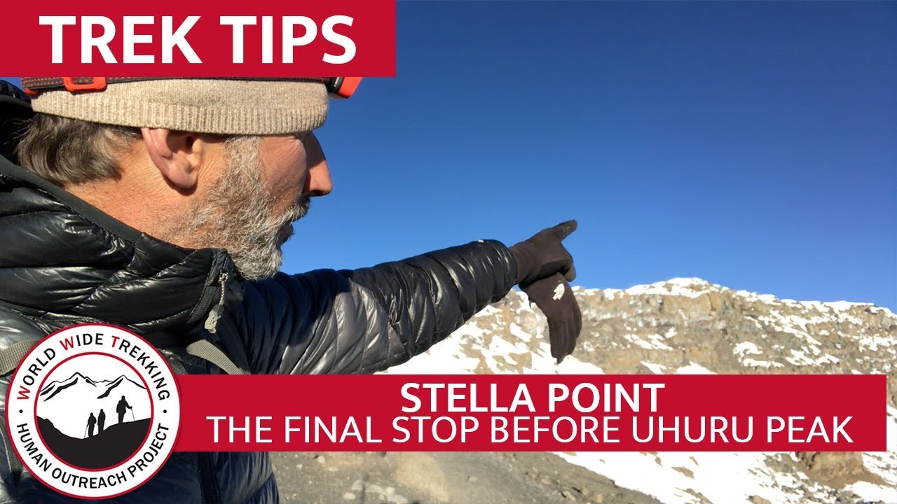 Stella Point - the Final Stop Before Uhuru Peak - Summit of Kilimanjaro