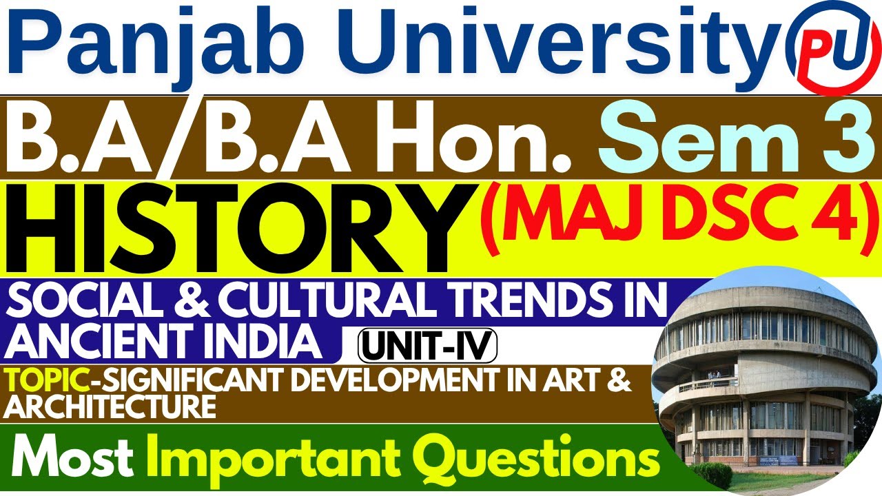 Significant Development | Art | Ancient India | DSC Major | DSC History 3rd Semester | PUC | L 8