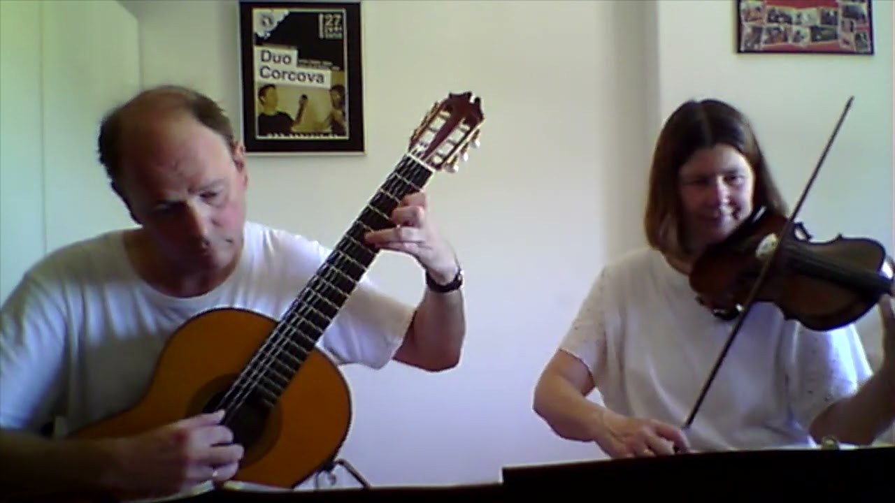 Duo Corcova plays BACH - JESU, JOY OF MAN'S DESIRE, BWV 147