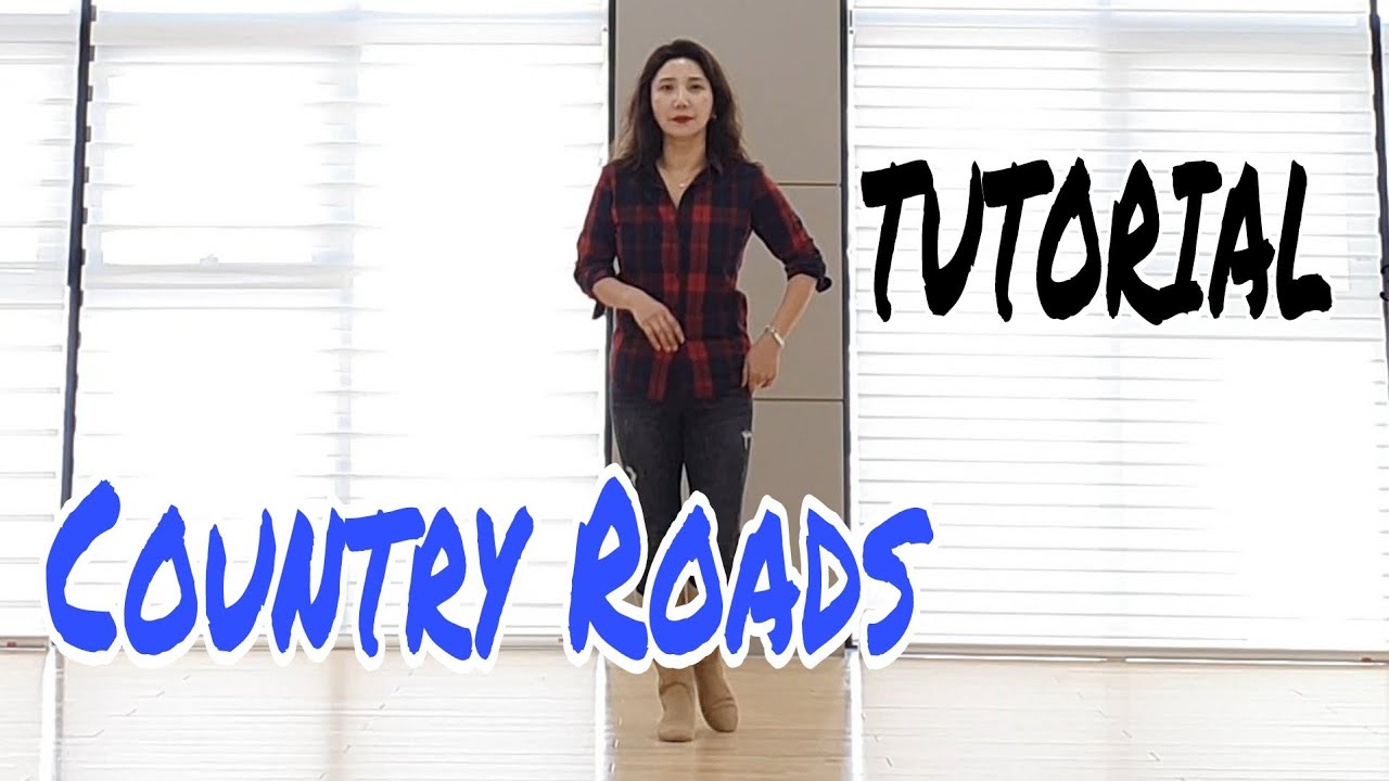 Country Roads Line Dance ⭐TUTORIAL 스텝설명