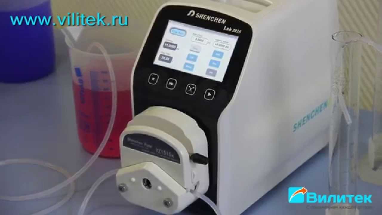 Калибровка перистальтического насоса LAB 2015