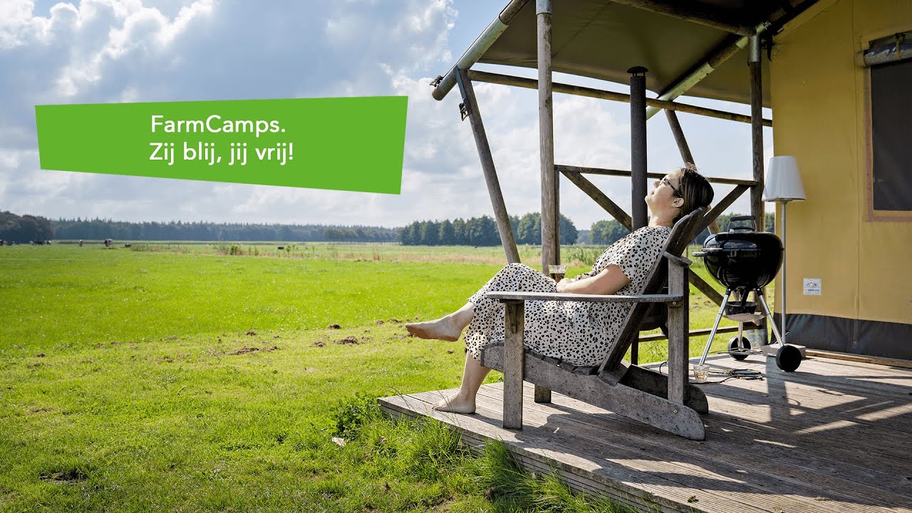 FarmCamps. Zij blij, jij vrij. Ontdek luxe logeren op de boerderij voor het hele gezin