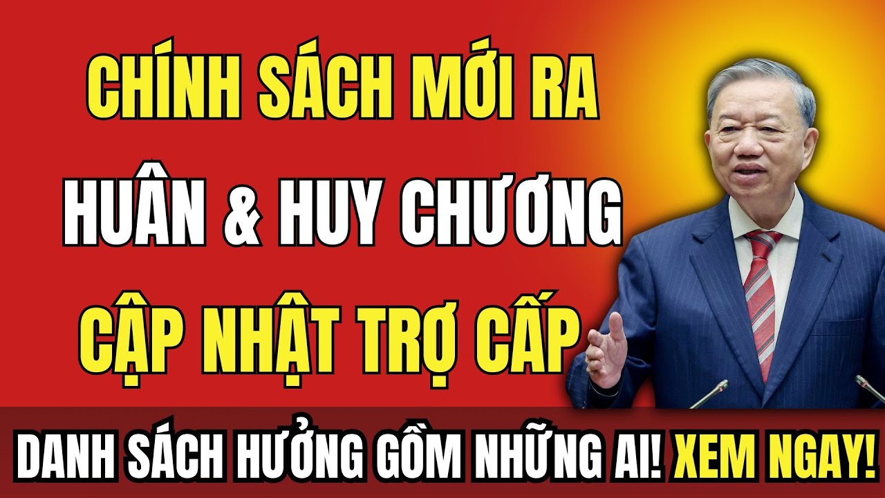 MỚI NHẤT: Những Ai Có Huân Chương, Huy Chương Kháng Chiến - Xem Ngay Chính Sách Trợ Cấp Đã Cập Nhật!