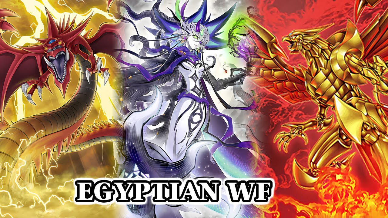 EGYPTIAN GOD CARD WITH MODERN SUPPORT DECK