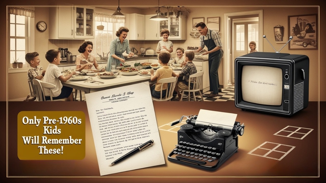 8 THINGS ONLY PEOPLE BORN BEFORE 1960 WILL UNDERSTAND |ADVICE FOR WISE ELDERS