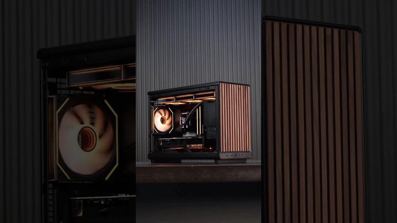 Mini casing pcbuild RTX4080 &  intel i7-14700KF😵 #pc #gaming #computer #rtx #asmr #pcbuilder #rog