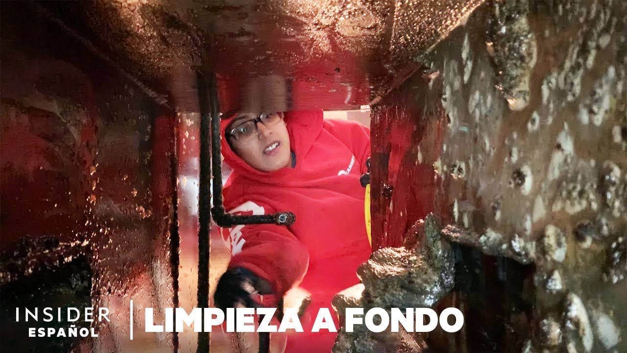 Cómo se limpian a fondo las grandes capas de grasa en los restaurantes | Limpieza a fondo