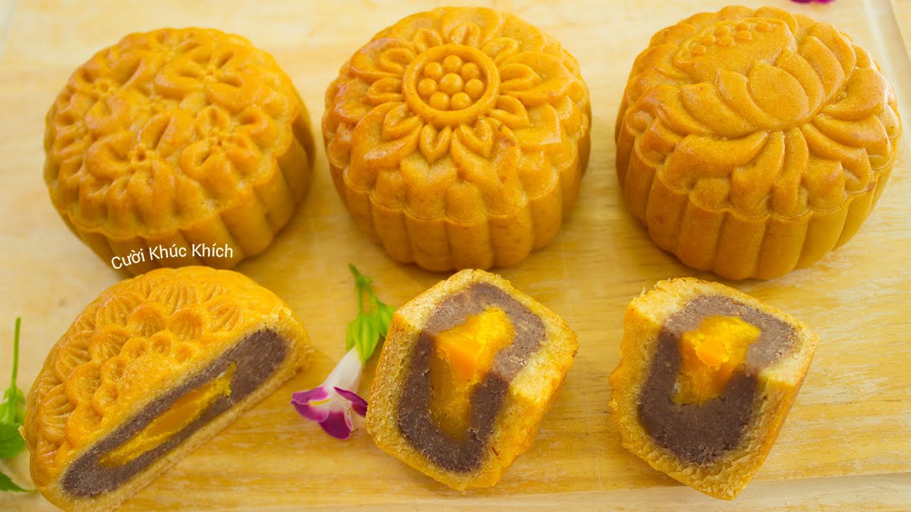 CÁCH LÀM BÁNH TRUNG THU NHÂN ĐẬU ĐỎ TRỨNG MUỐI | CÔNG THỨC 4 BÁNH 150G - CKK