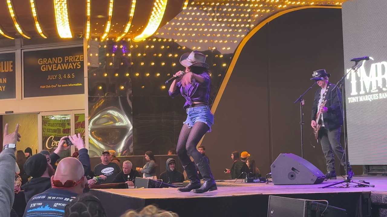 TMB with Britt Giordano performing I Love Rock & Roll