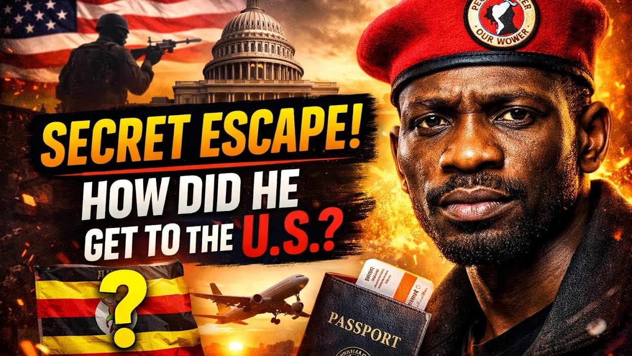 How Bobi Wine Secretly Escaped Uganda While Authorities Were Searching for Him