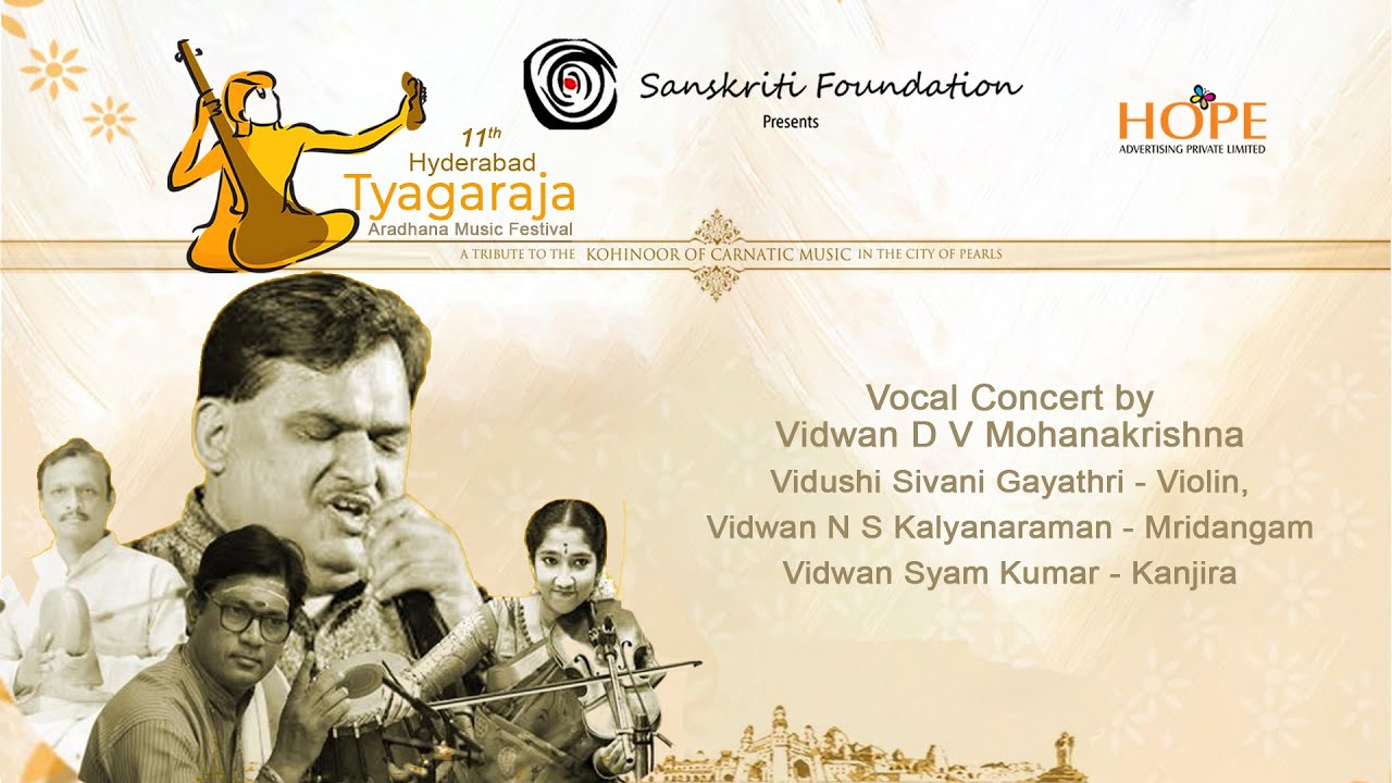 Vocal Concert by Vidwan DV Mohana Krishna @HOPEADTV