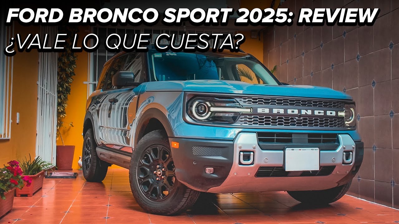 Ford Bronco Sport, review: Capaz, muy equipada, pero también con una etiqueta alta ¿Lo vale?