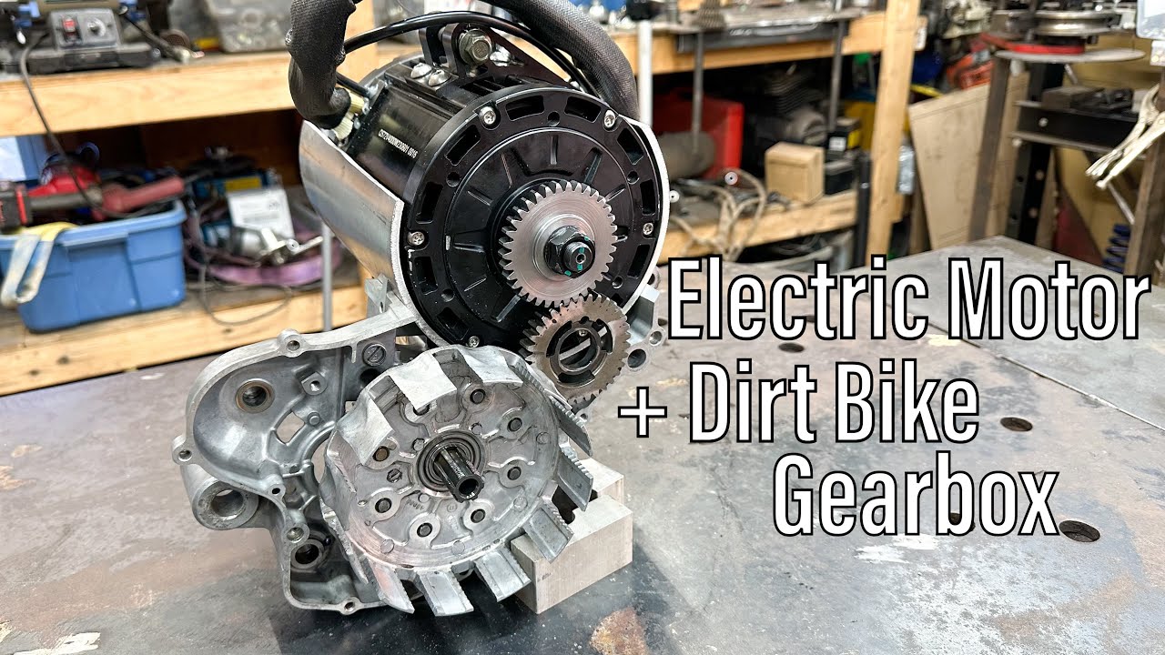 Home Made 6 Speed Electric Dirt Bike - Part 1