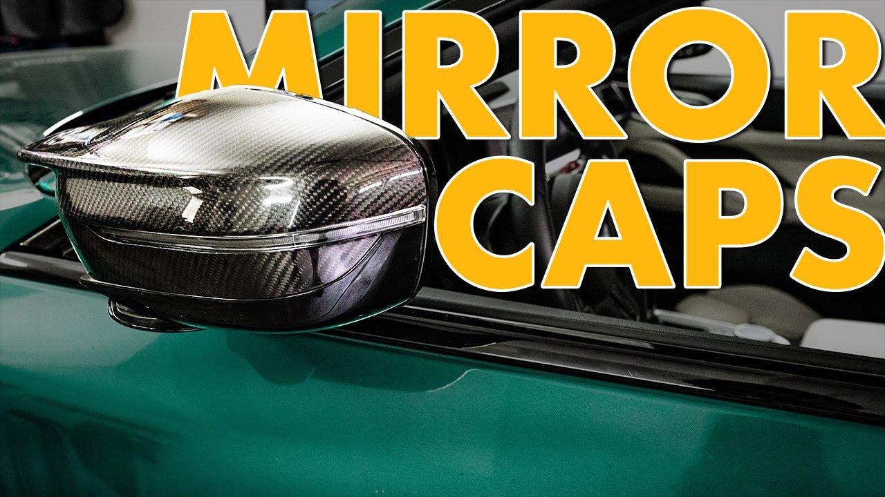 How to remove and install carbon mirror caps on your BMW G80, G82