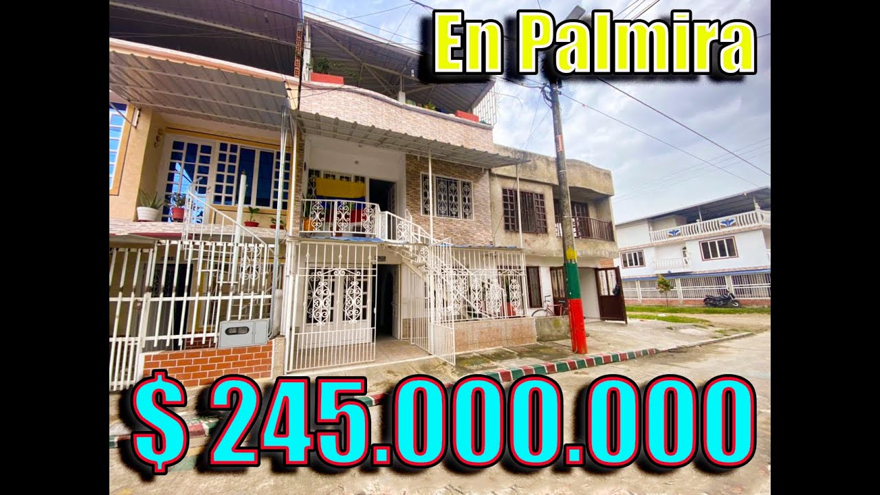 🏘 Hermosa Casa Economica en Palmira de 3 Pisos. $ 245.000.000🏠👨‍👩‍👧‍👦📞3117036596 - 3183270741.