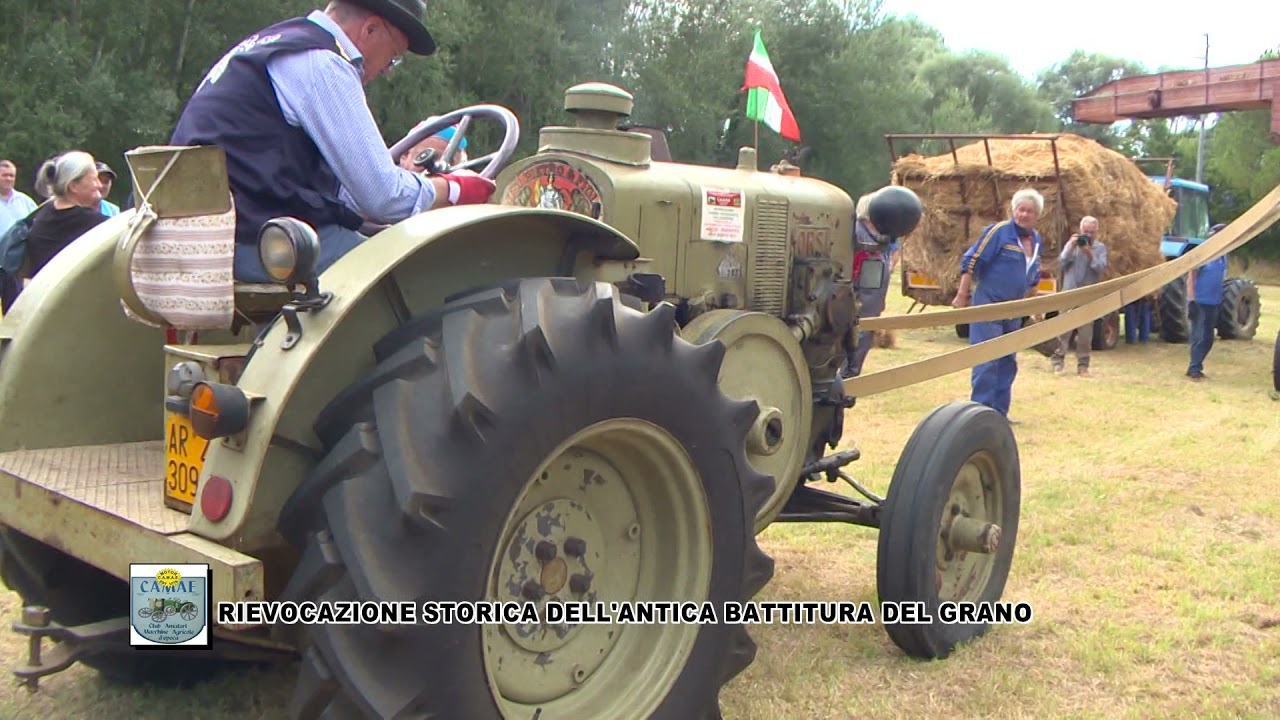 Antica Battitura del grano a Ponte Buriano 2021