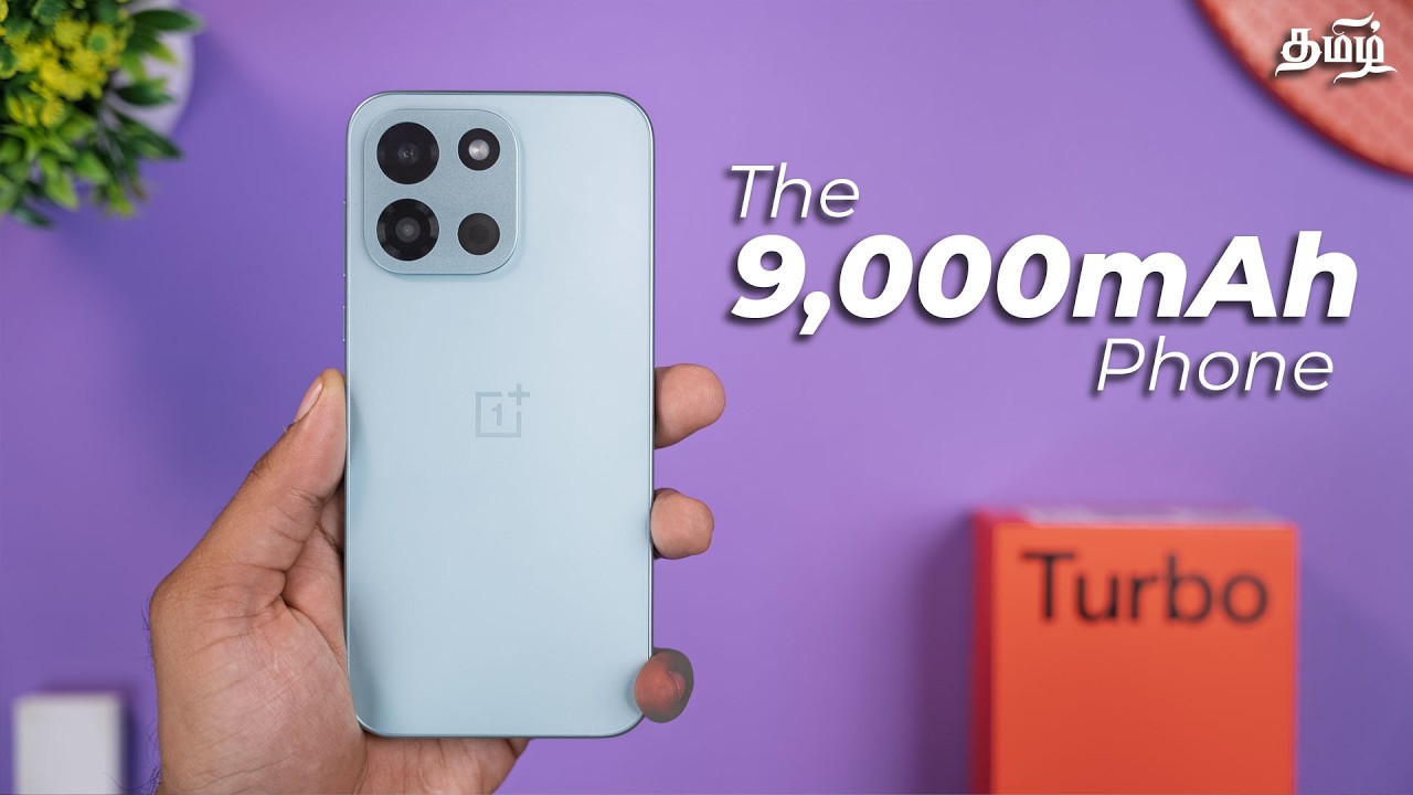 The 9,000mAh Phone - OnePlus Turbo 6 (Tamil | தமிழ்)