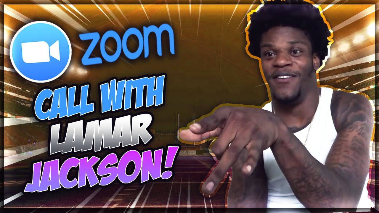Madden 21 COVER & TRAILER REVEAL!! ZOOM CALL WITH LAMAR JACKSON!!