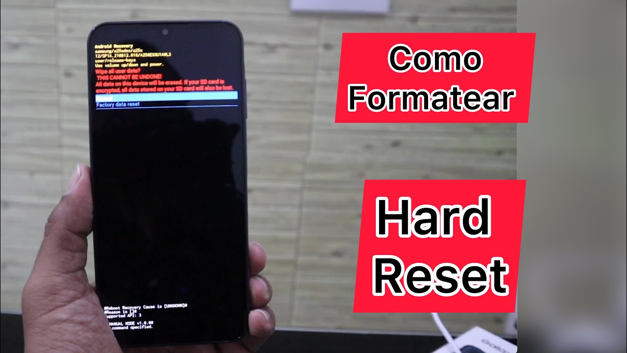 XIAOMI POCO C65  [ como FORMATEAR ] HARD RESET modo recovery