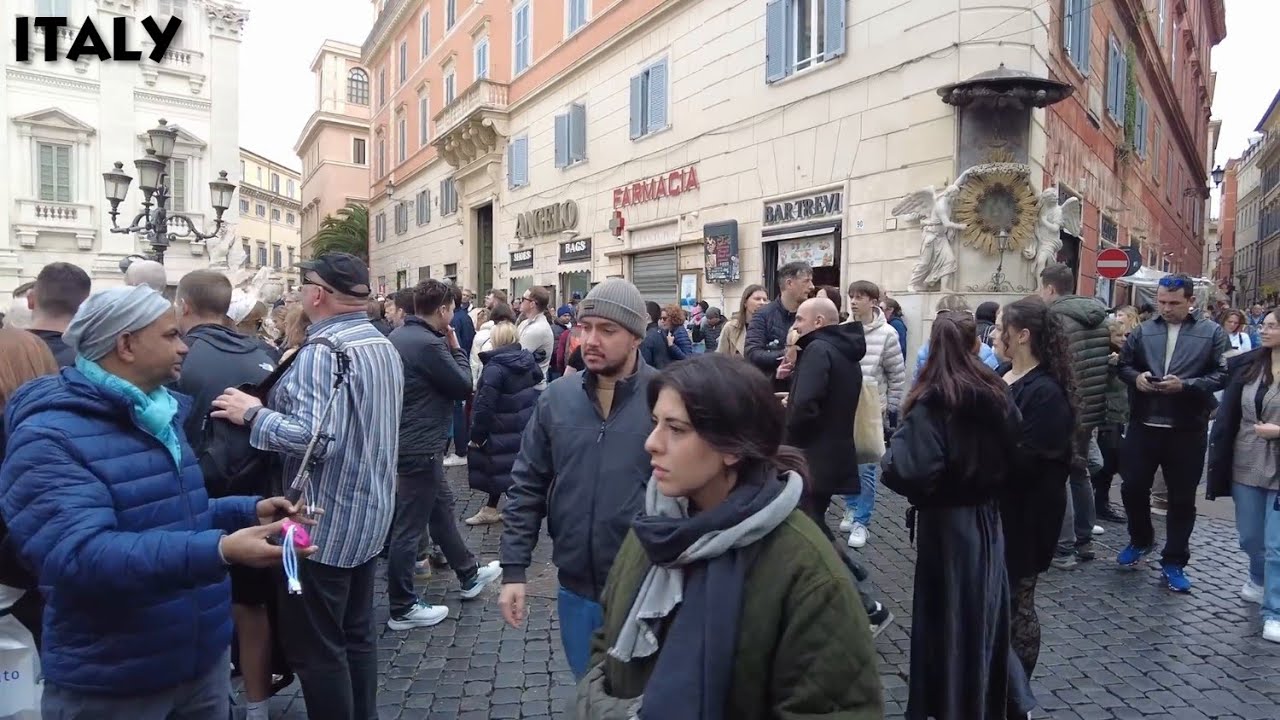 Rome Italy 2026, This is What Happened in Rome Walking Tour City - Rome walking tour 4k 60fps