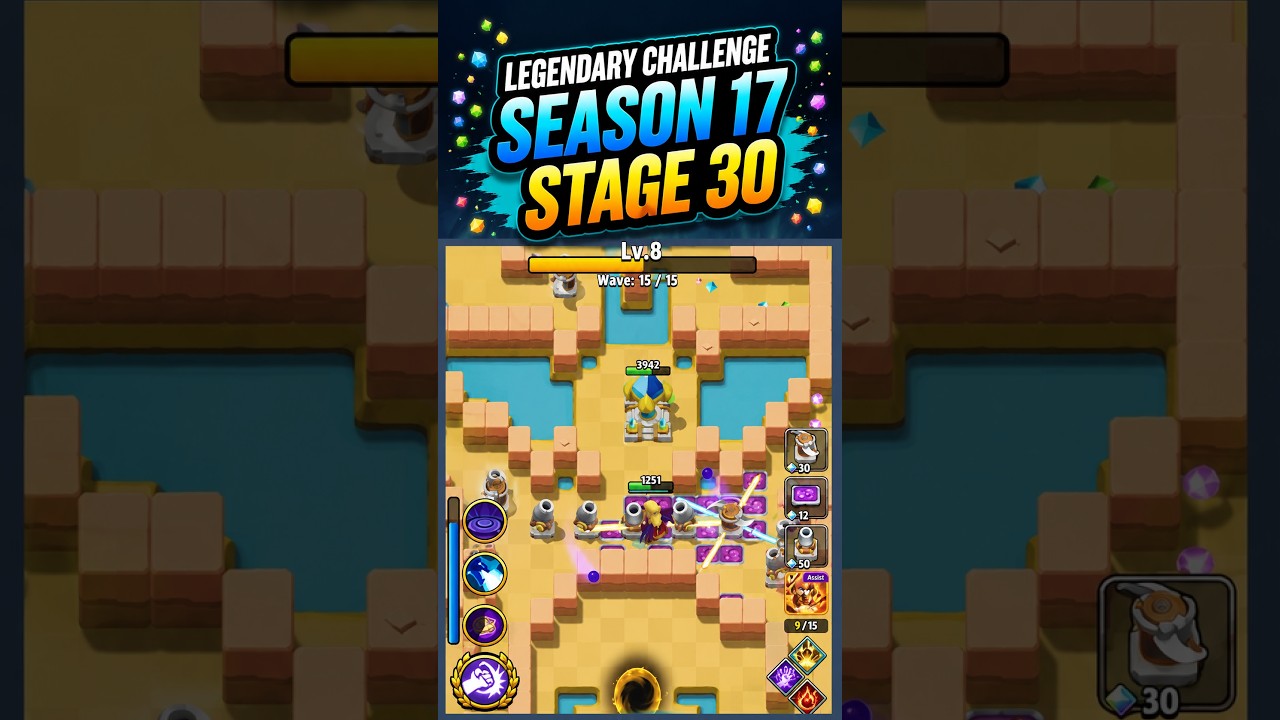 ARCHERO: Legendary Challenge S17 Stage 30 Guide