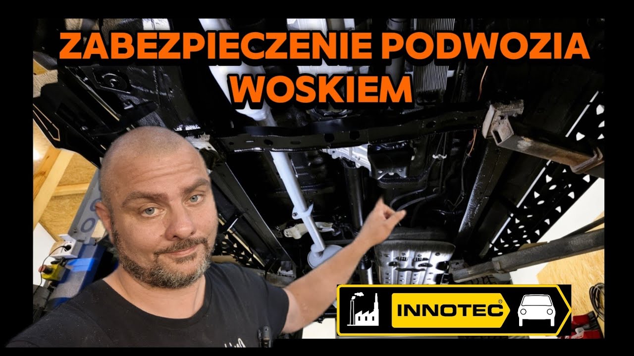 Wosk na podwozie samochodu