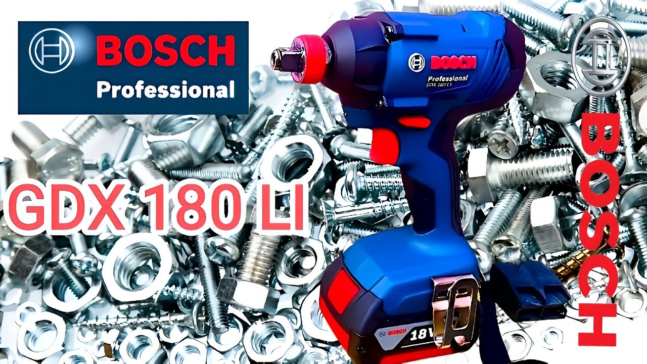 Ударный шуруповерт BOSCH GDX 180 LI Professional #bosch