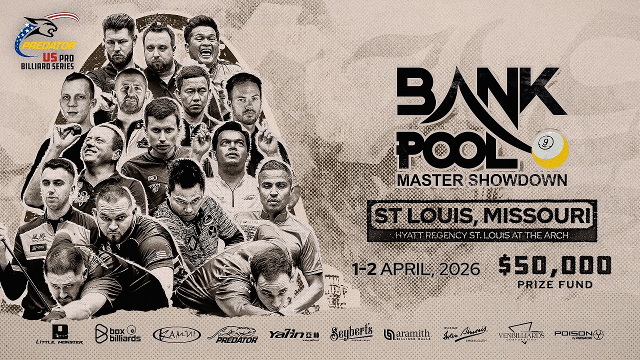 T4 - DAY 1 ▸ Predator Pro Billiard Series Saint Louis 2026