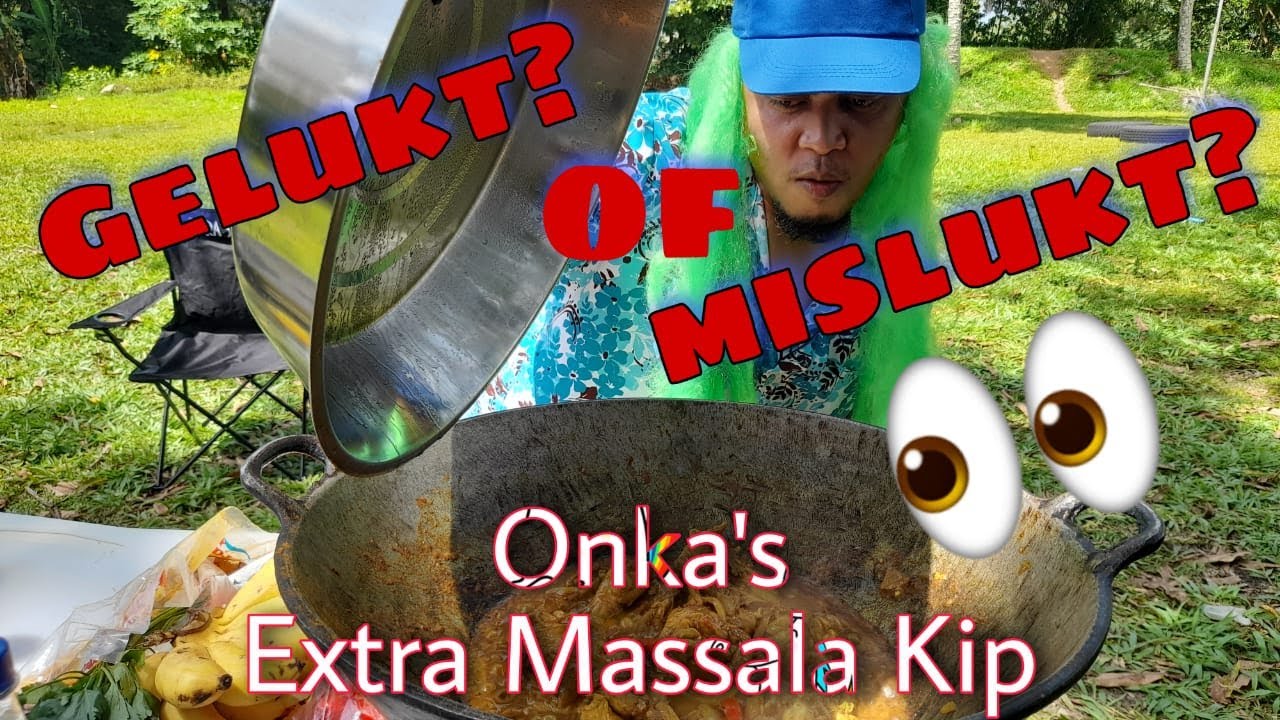 ONGKA'S EXTRA MASSALA KIP| IS HET GELUKT OF MISLUKT????